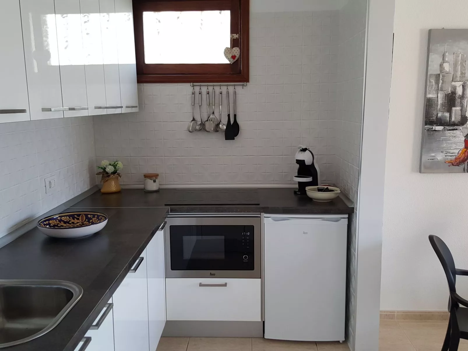 Wohnung mit Aussicht auf Meer und Klippen-Inside