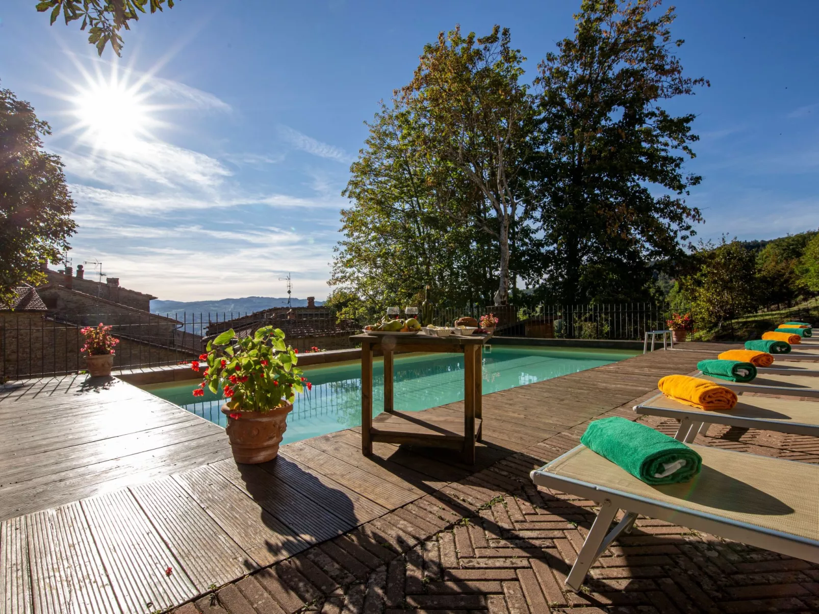 Ferienvilla 'Casalino' mit privatem Pool-Dehors