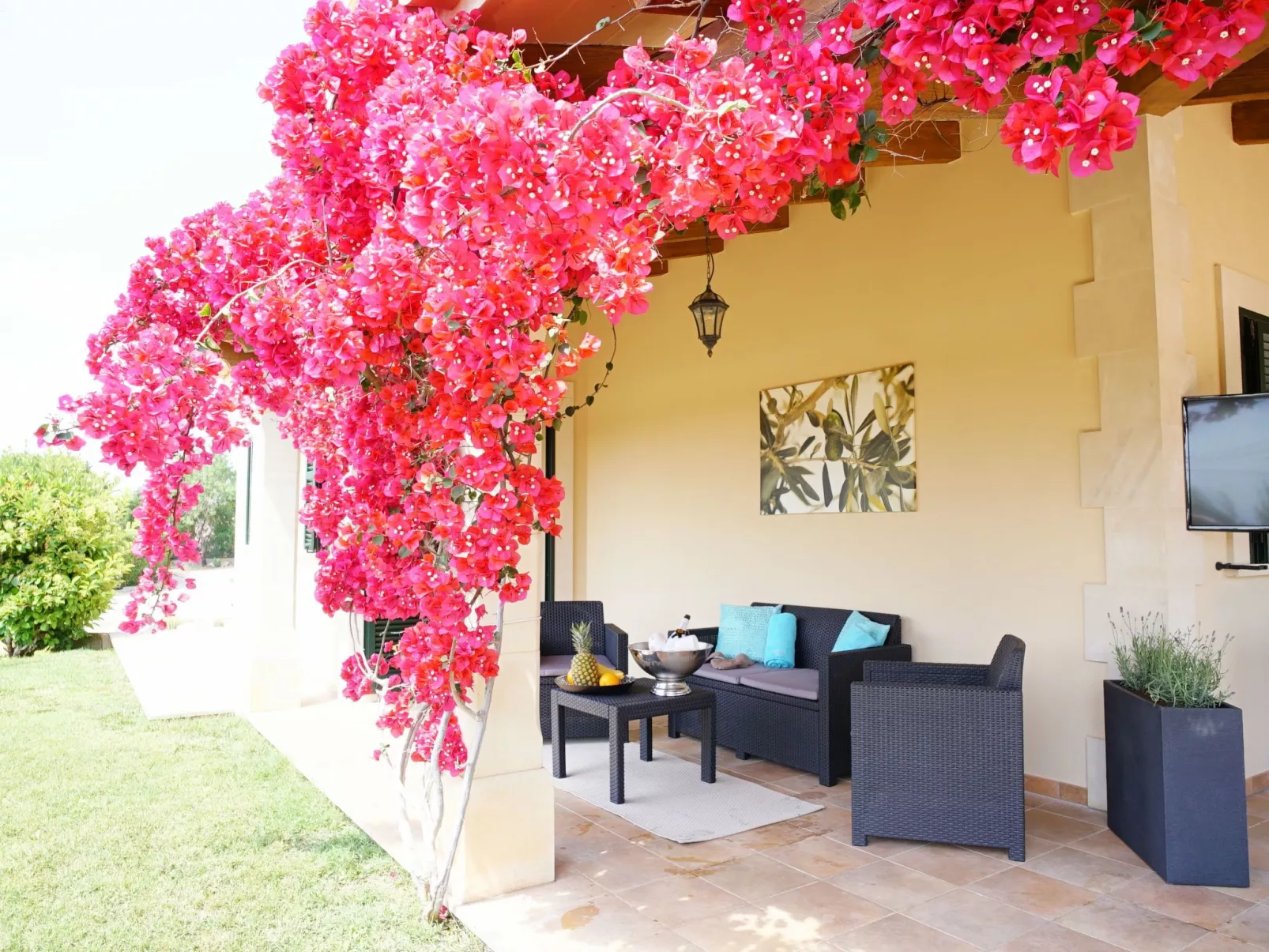 Nettes Ferienhaus in Llucmajor mit Großer Terrasse-Dedans