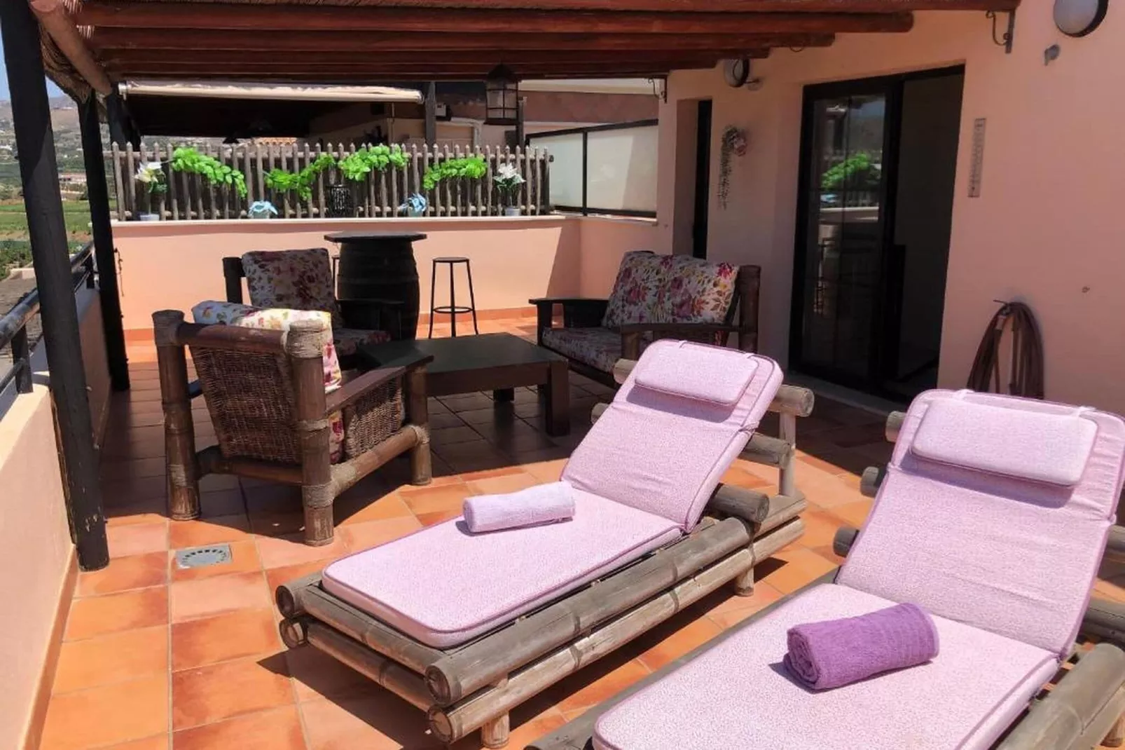 Costa Brisas Almayate-Balcon-terrasse