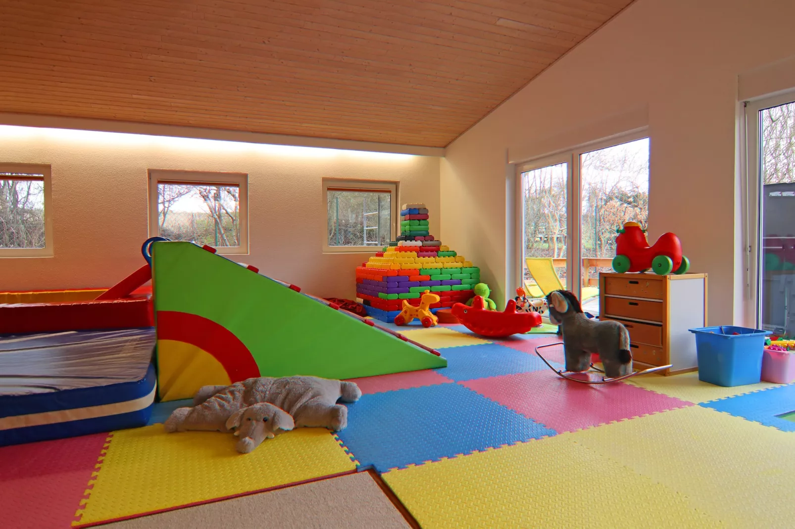 Teichrose 108 qm 9 Personen - Haus Nr 22A-Salle de loisirs