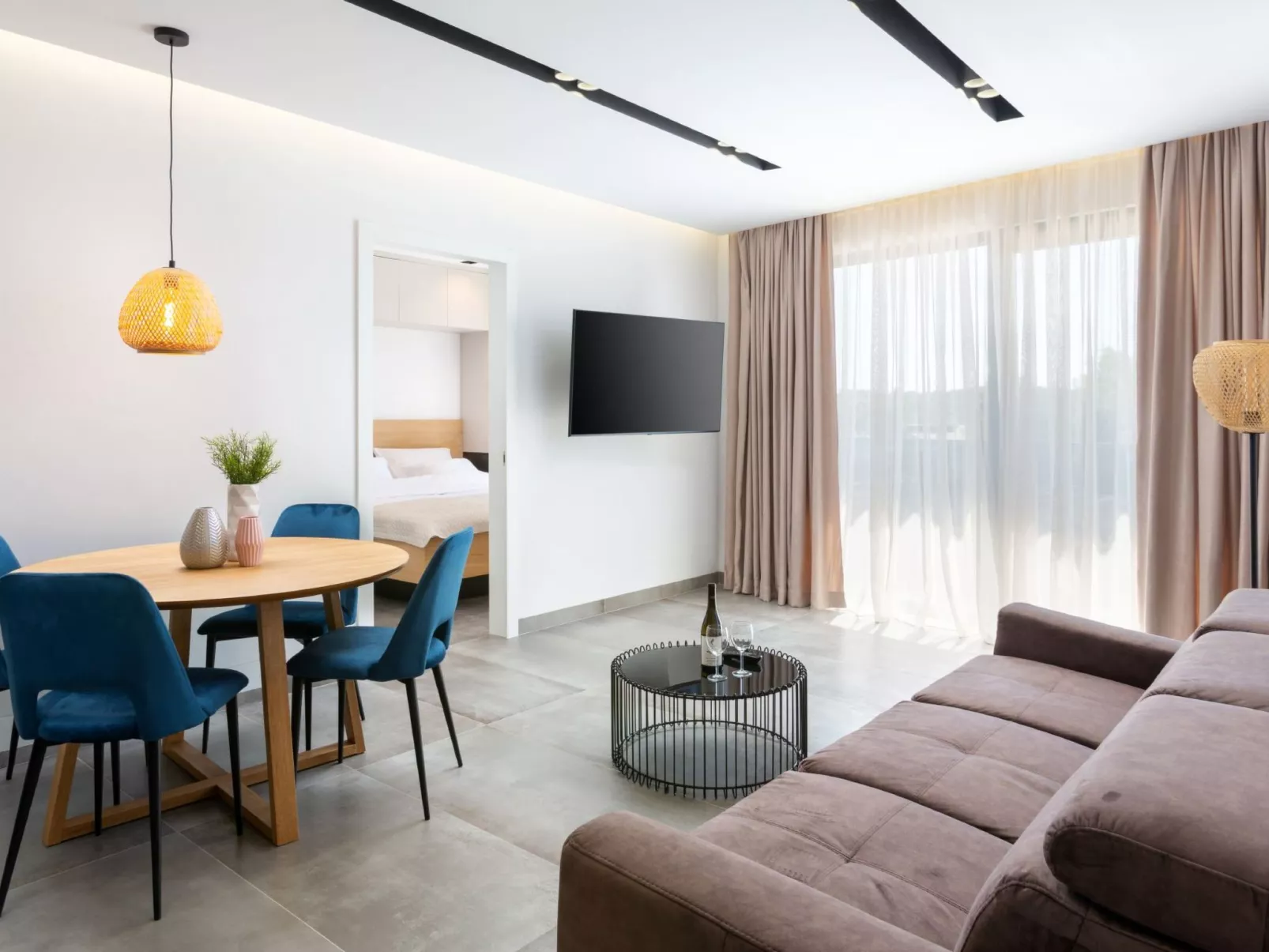 Wohnung "A'more Bijeca2" mit Blick auf das Wasser