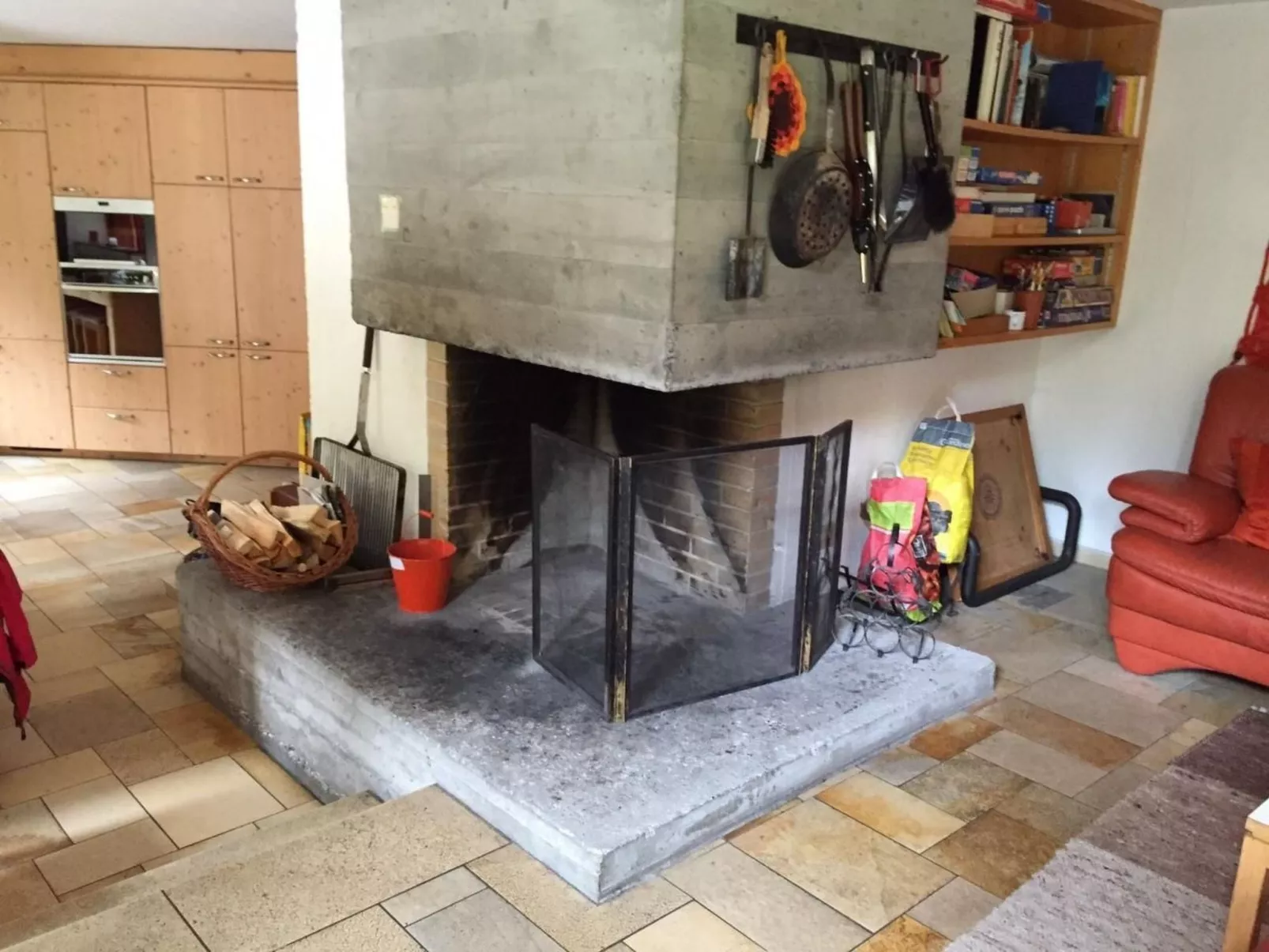 Haus Basilisk / EG & 1. Stock für 9 Personen-Dedans