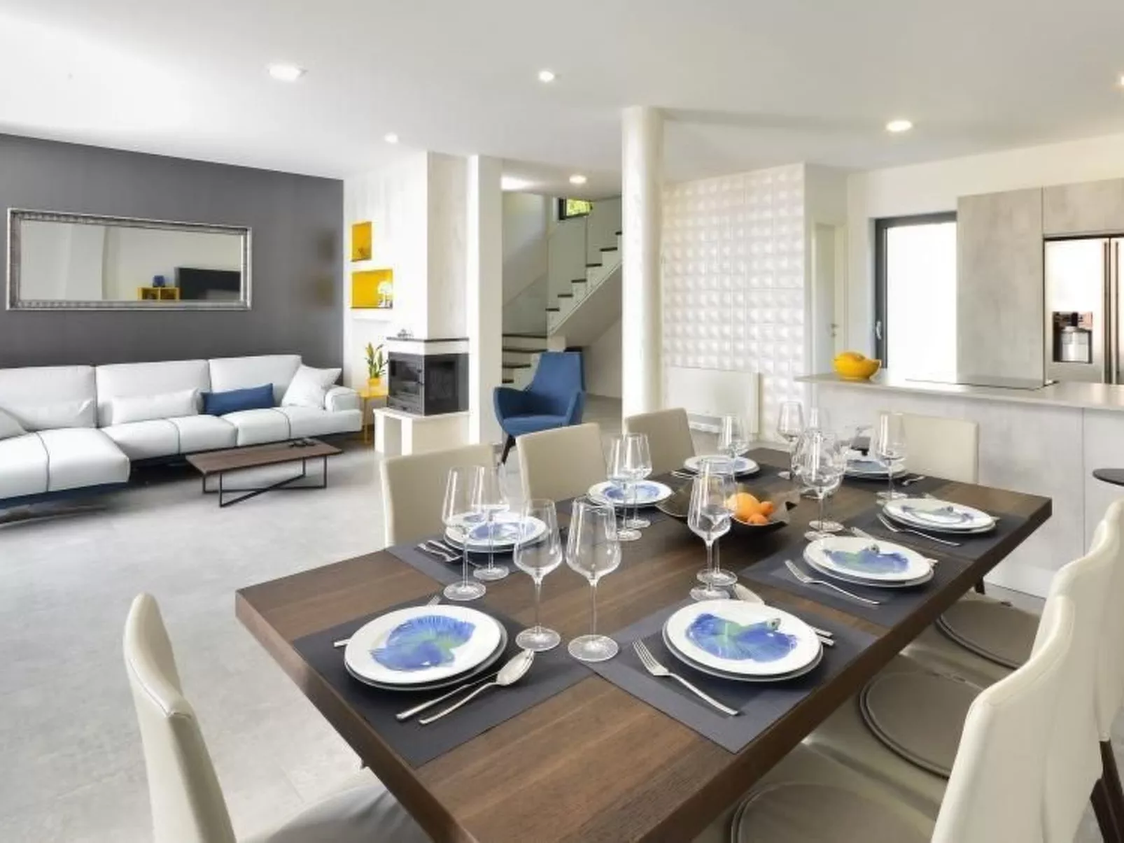 Ferienvilla "Nina 1" mit Infinity Pool-Dedans