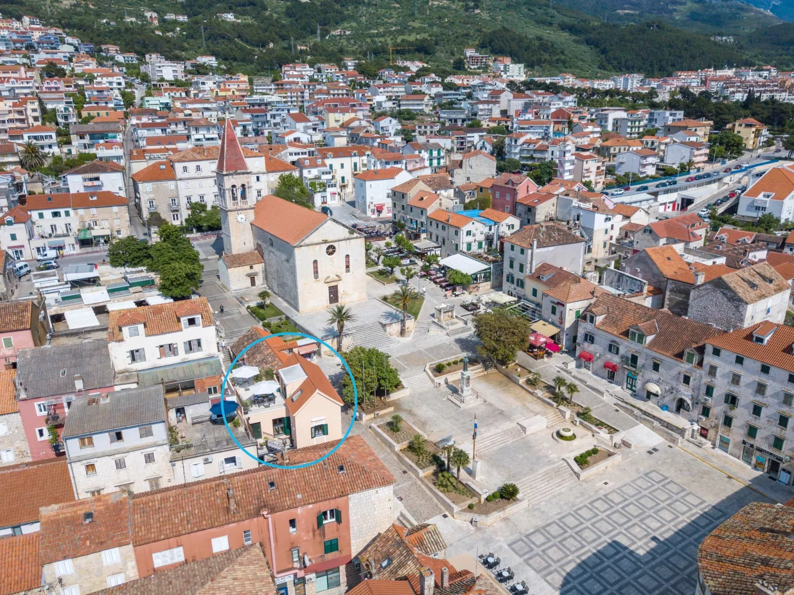 Für 6 Personen ca. 98 m&sup2; in Makarska, Dalmatien (Gespanschaft Split-Dalmat