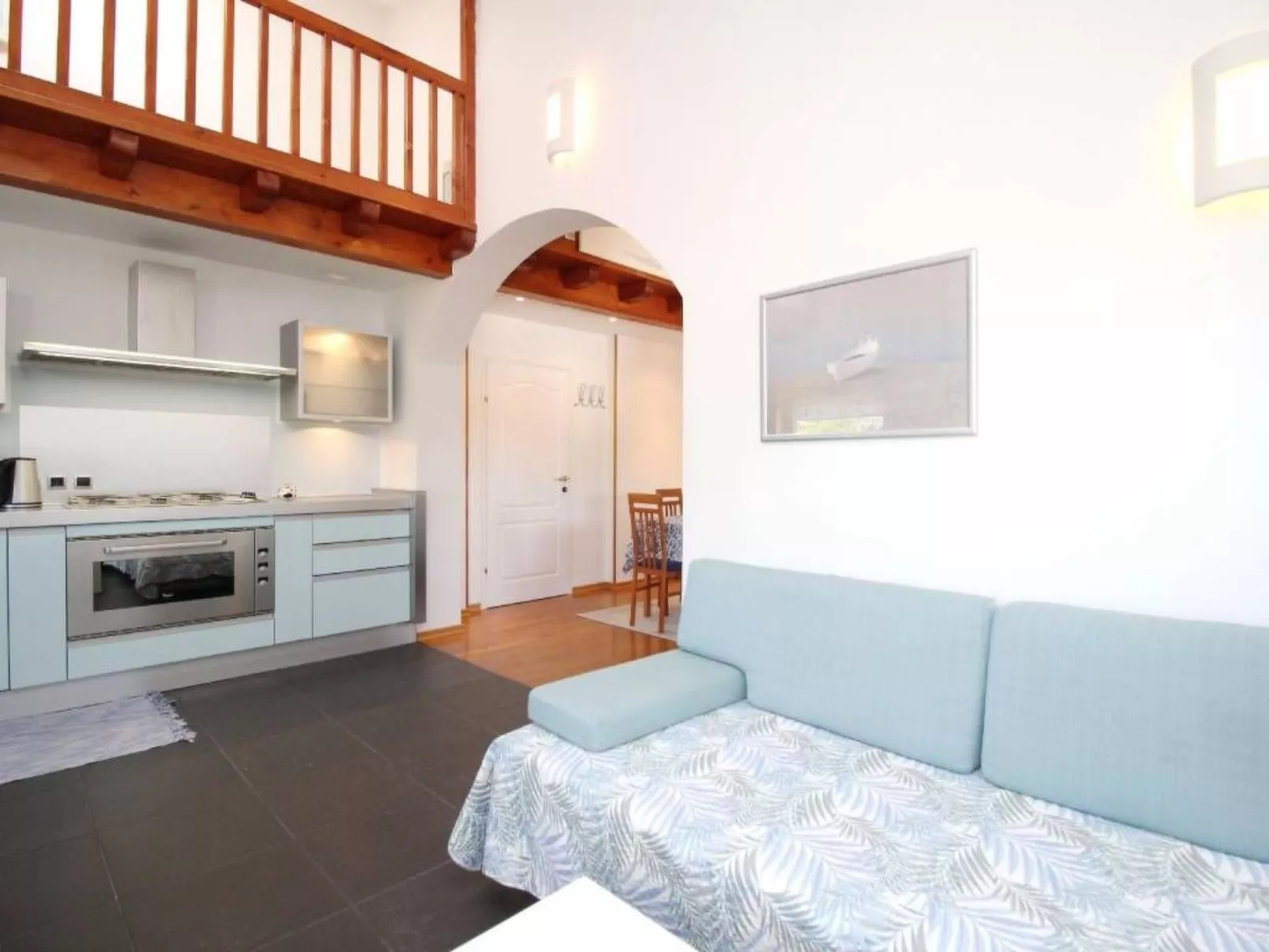 In Baška mit Eigenem Balkon und Meerblick-Inside