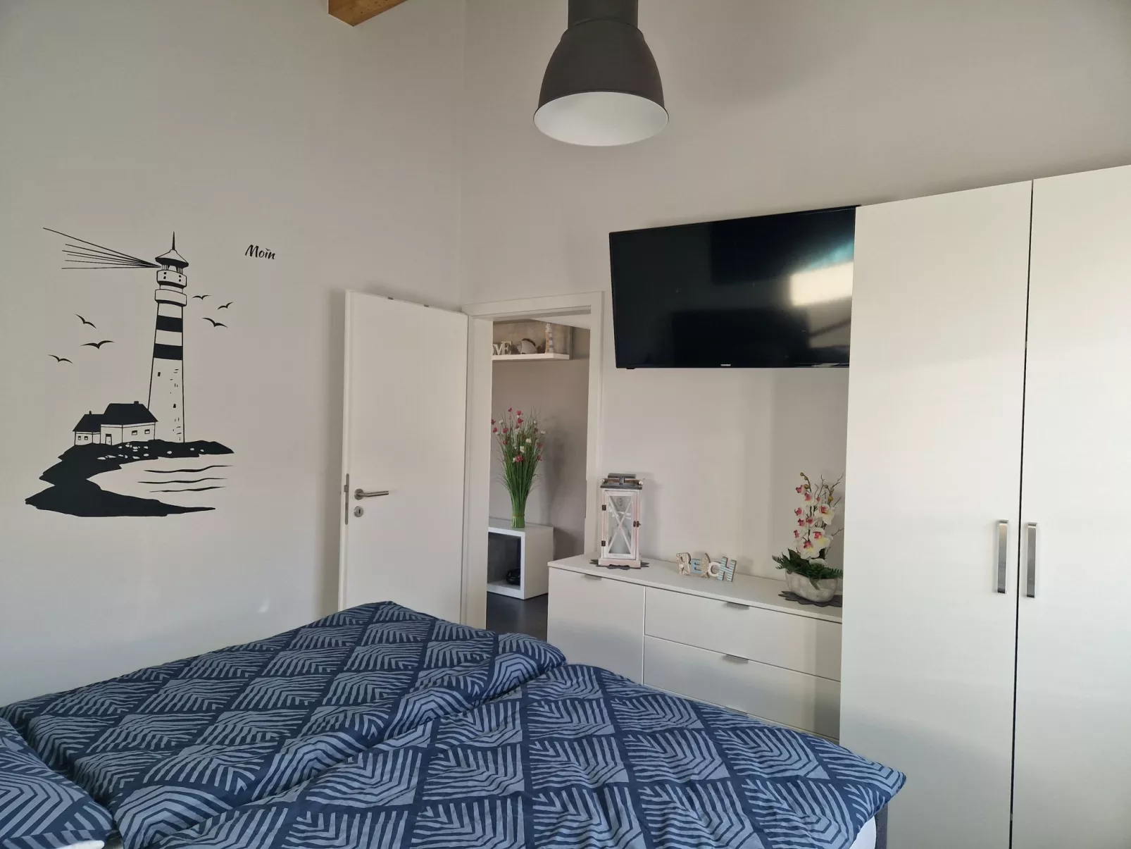 G2 Ferienhaus mit Wiesenblick und Waschmaschine-Dedans