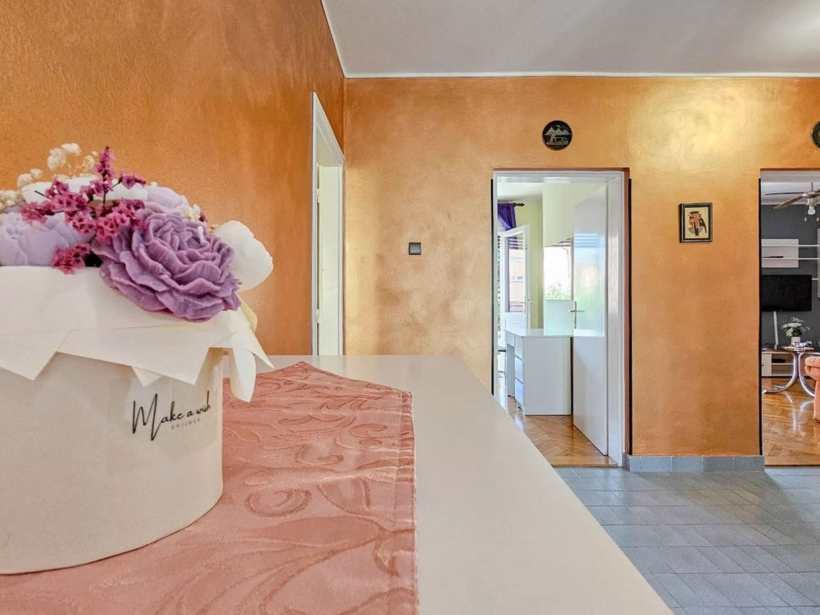 Wohnung 30m vom Meer entfernt für bis zu 6 Personen-Inside