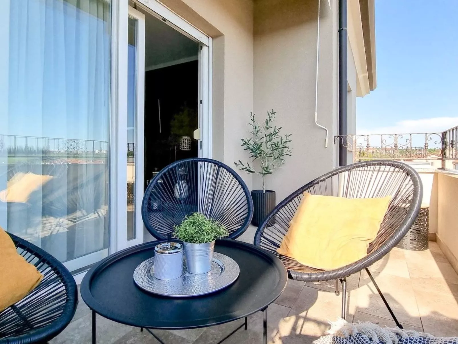 Wohnung mit Balkon für 4 Personen