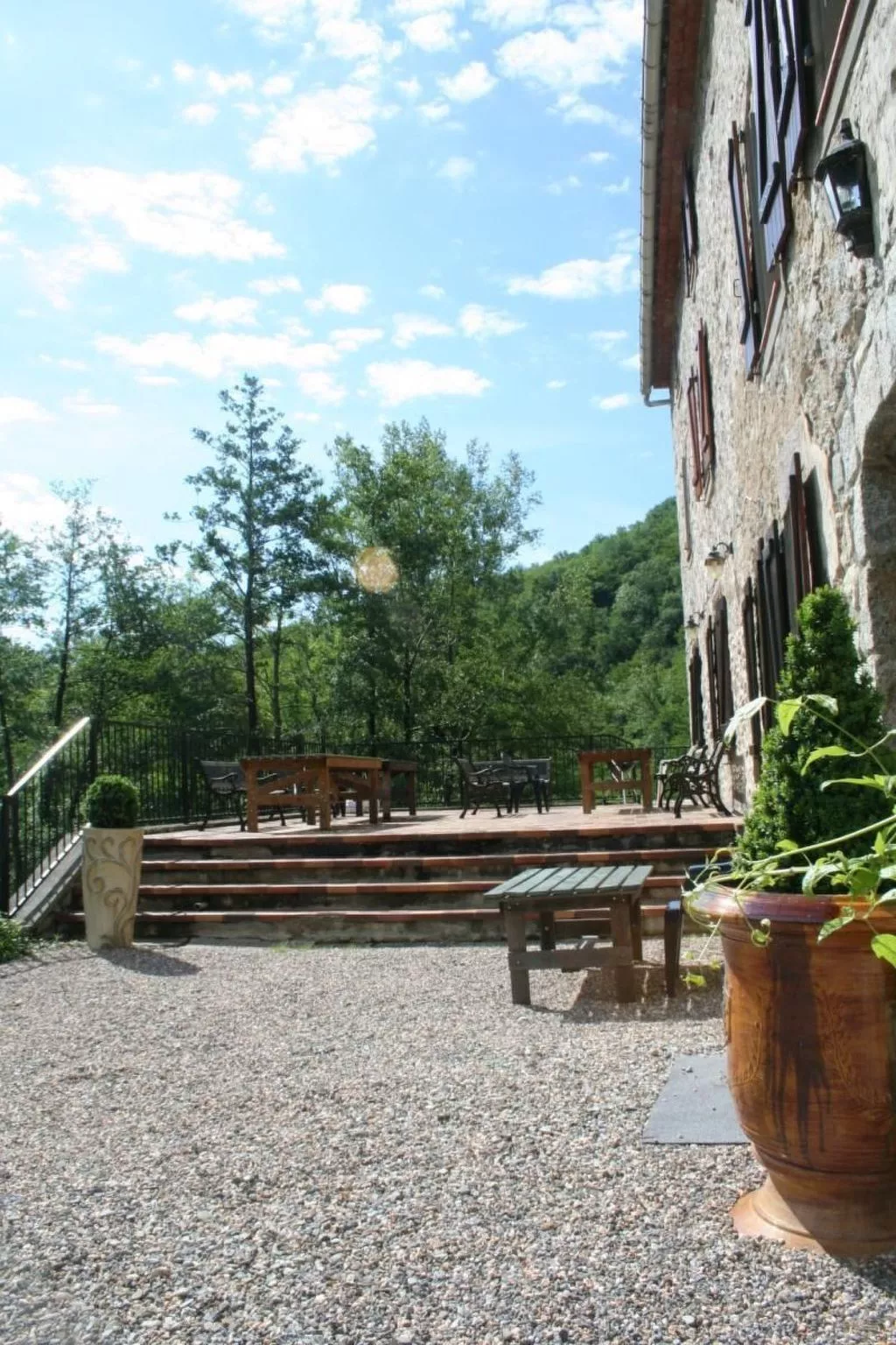 "Le Grenier" mit Pool-Draußen