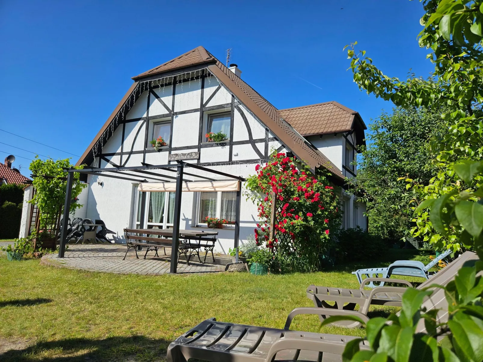 Fachwerkhaus "Paula" mit Blick auf das Wasser