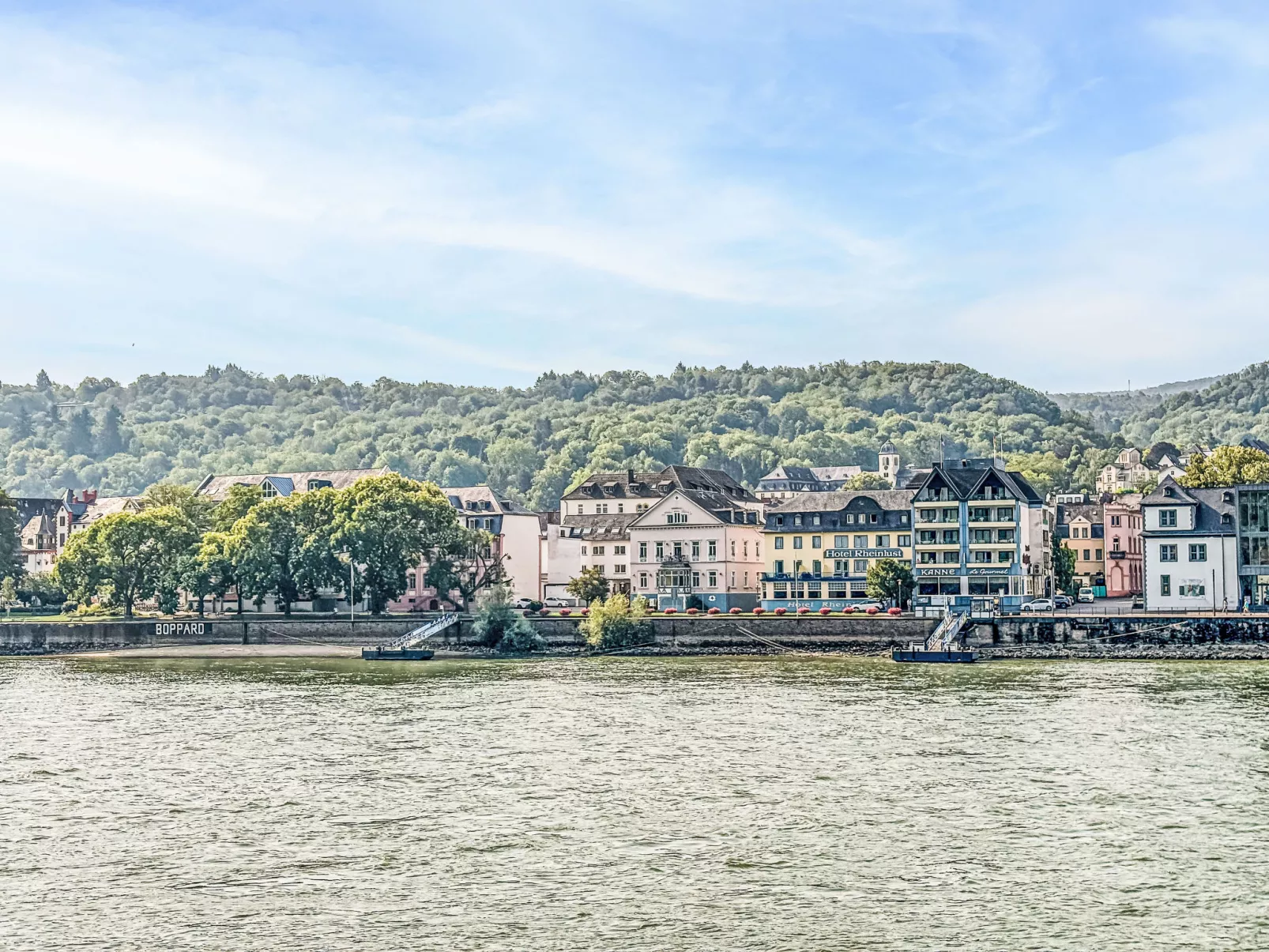 Moderne Wohnung mit Parkplatz und Rheinblick-Umgebung