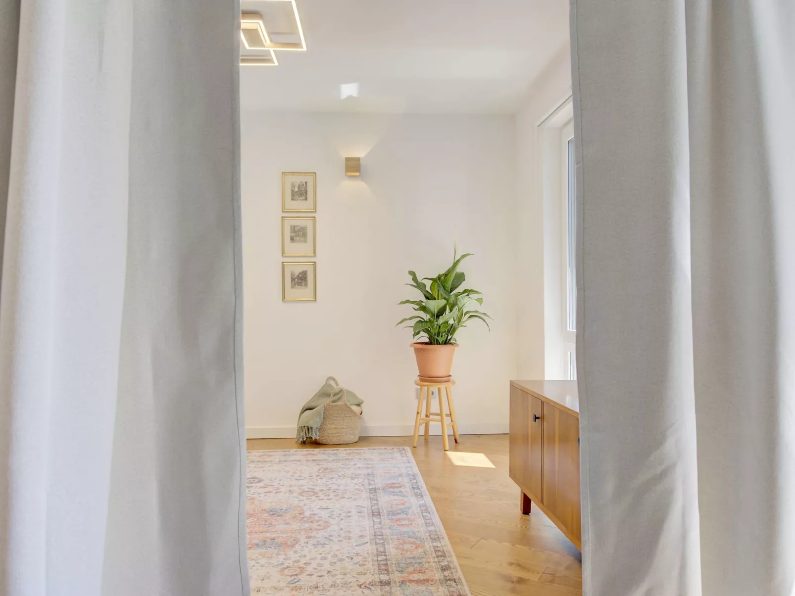 Gemütlicher Bungalow-Drinnen