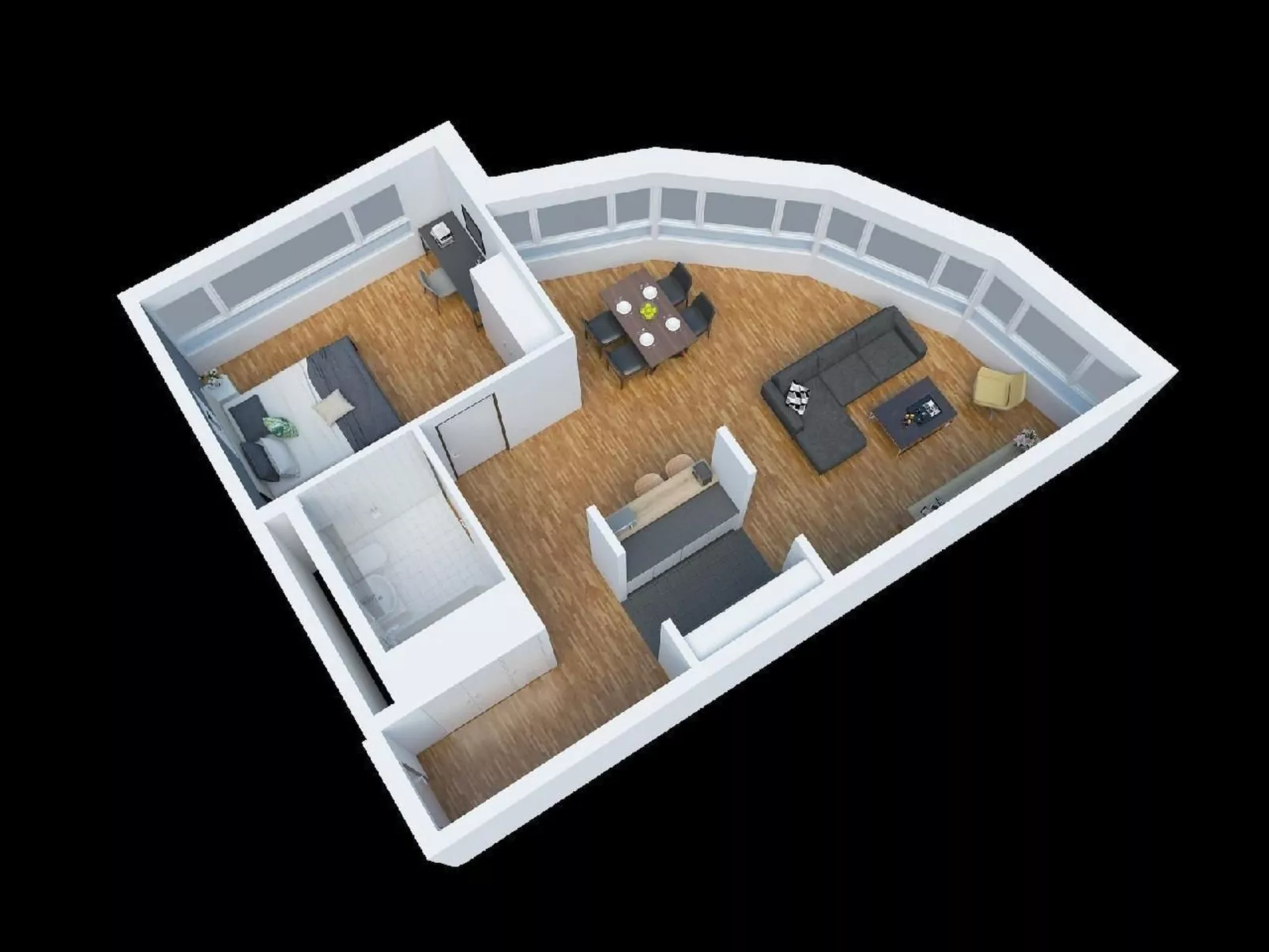 ARISER Zug Central Business Apartment-Inside