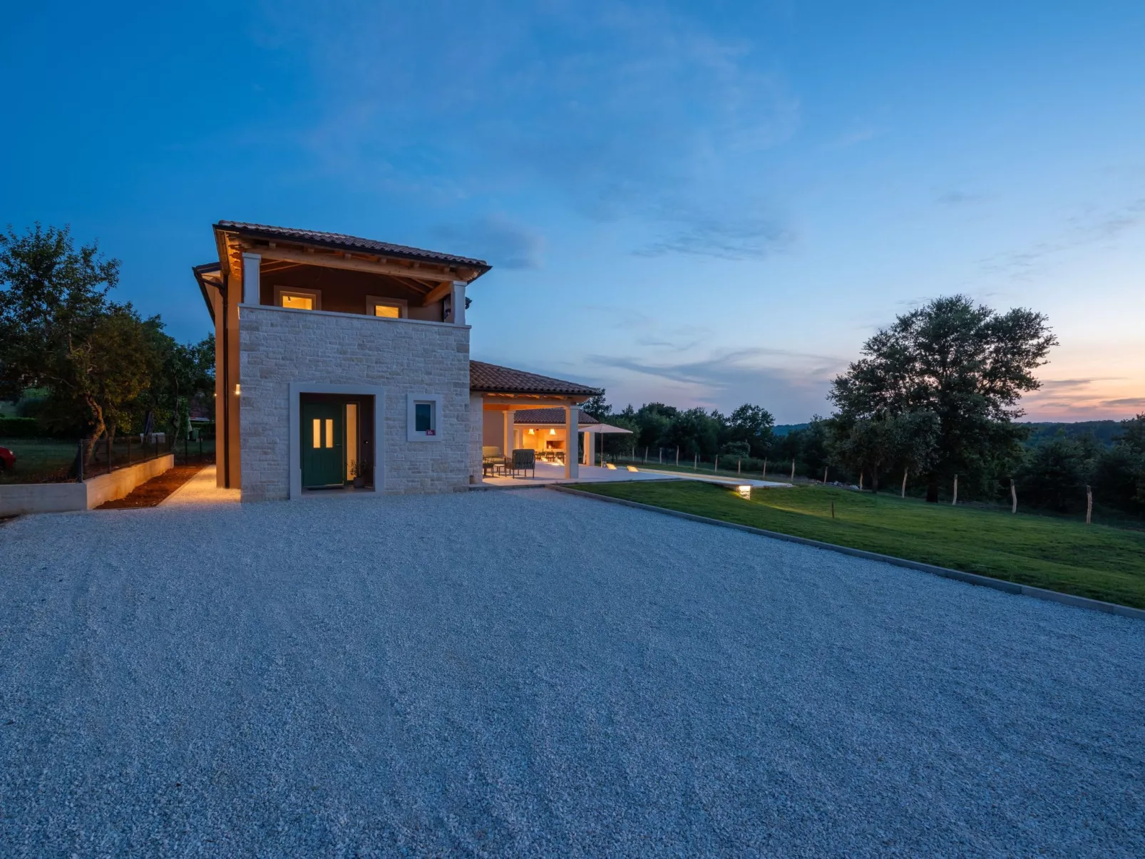 Villa Sentiero-Draußen