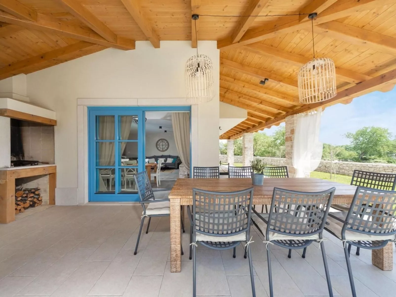 Villa Aria Istrien bei Rovinj-Dehors