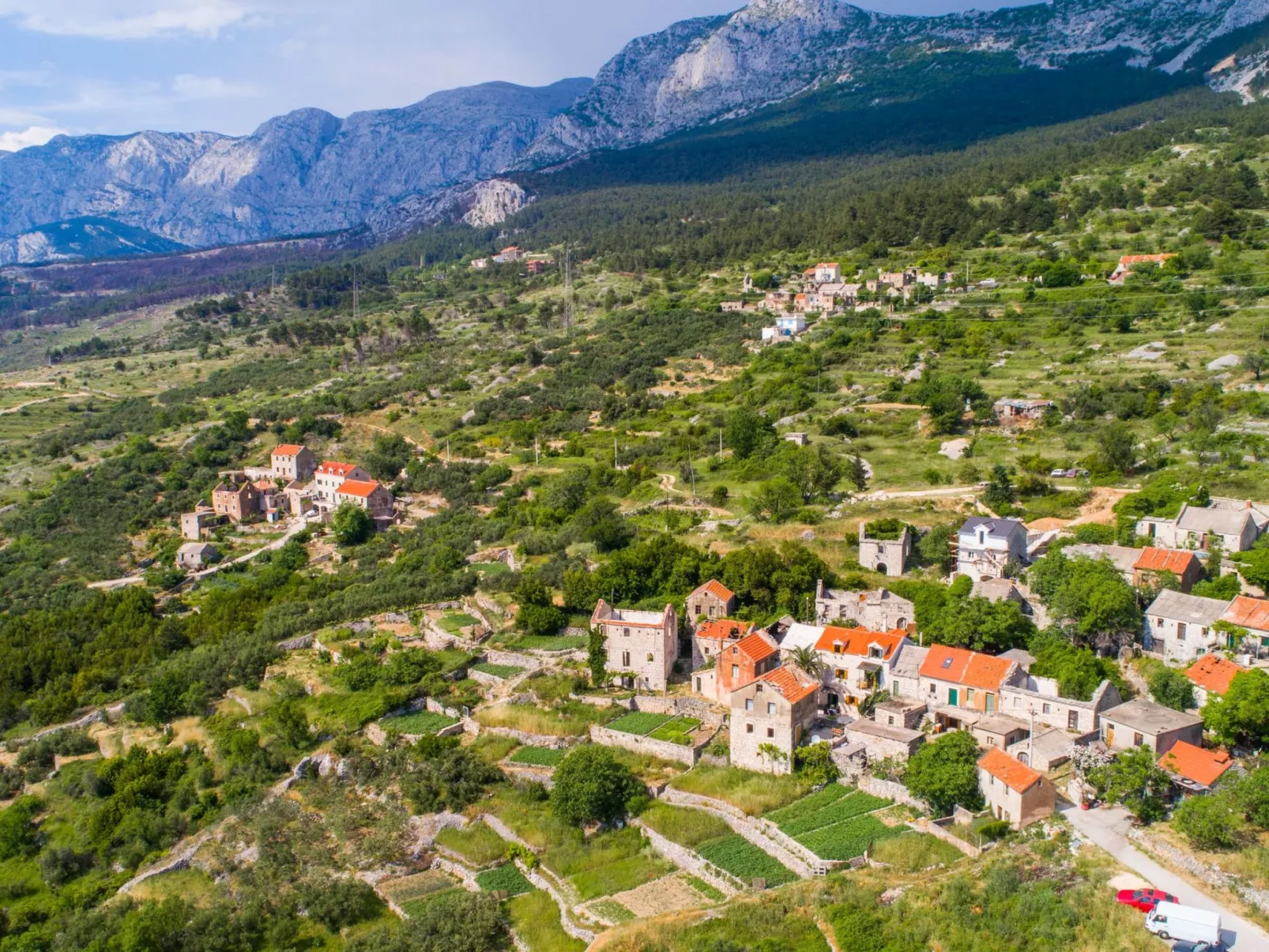 Anwesen mit Blick auf das Wasser-Draußen