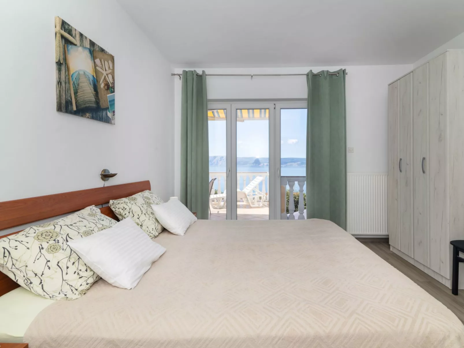 Wohnung für 6 Personen mit Panoramablick aufs Meer-Dedans