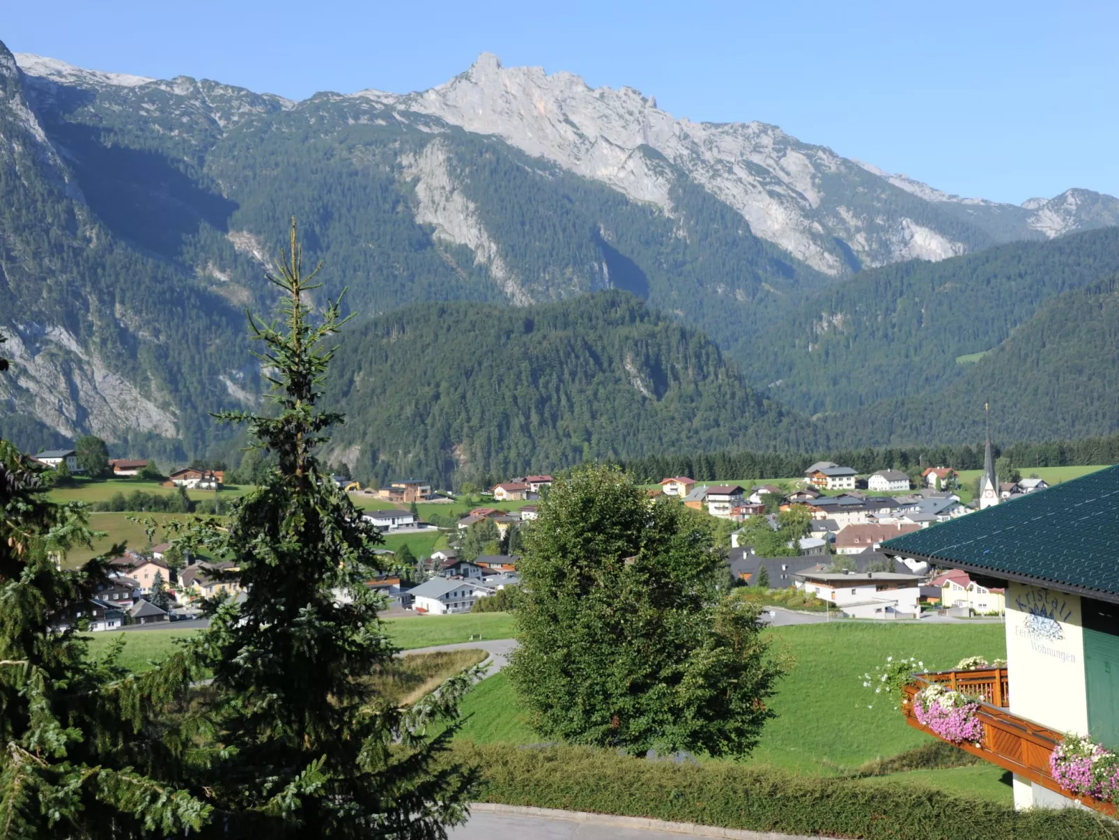 Appartement Bergkristall mit Gebirgsblick-Outside