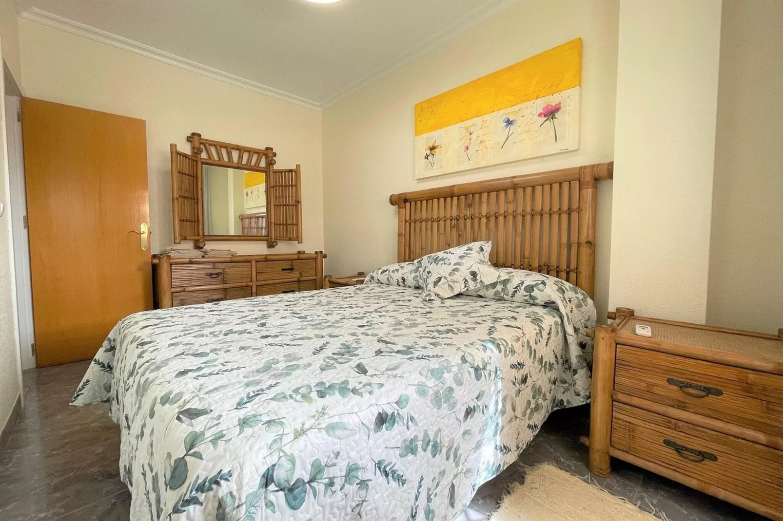 Apartamento amplio y cómodo en Los Alcazares-Bedroom