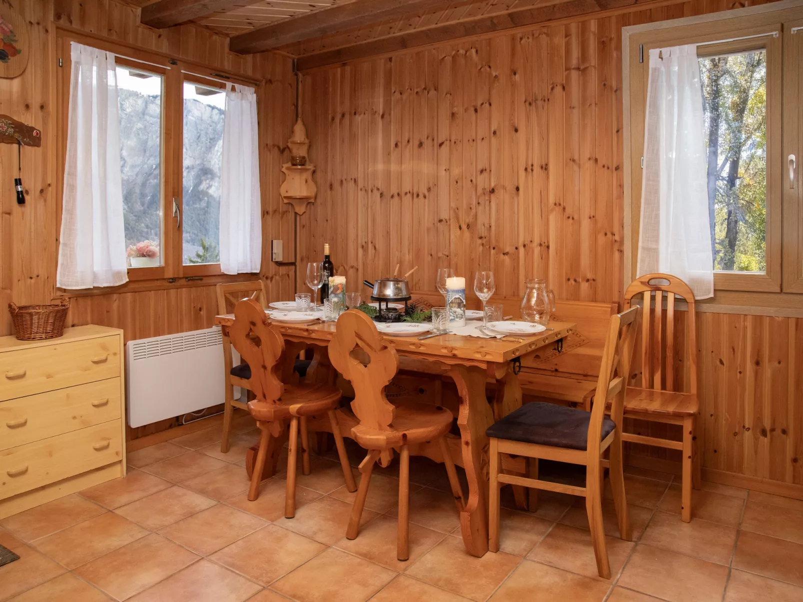 Mélèze 1967-Drinnen