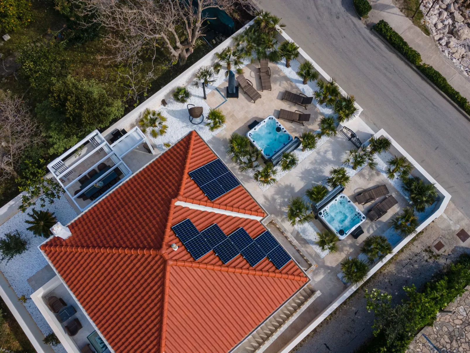 Surtini Villa Orebić Jakuzi Erste-Dehors