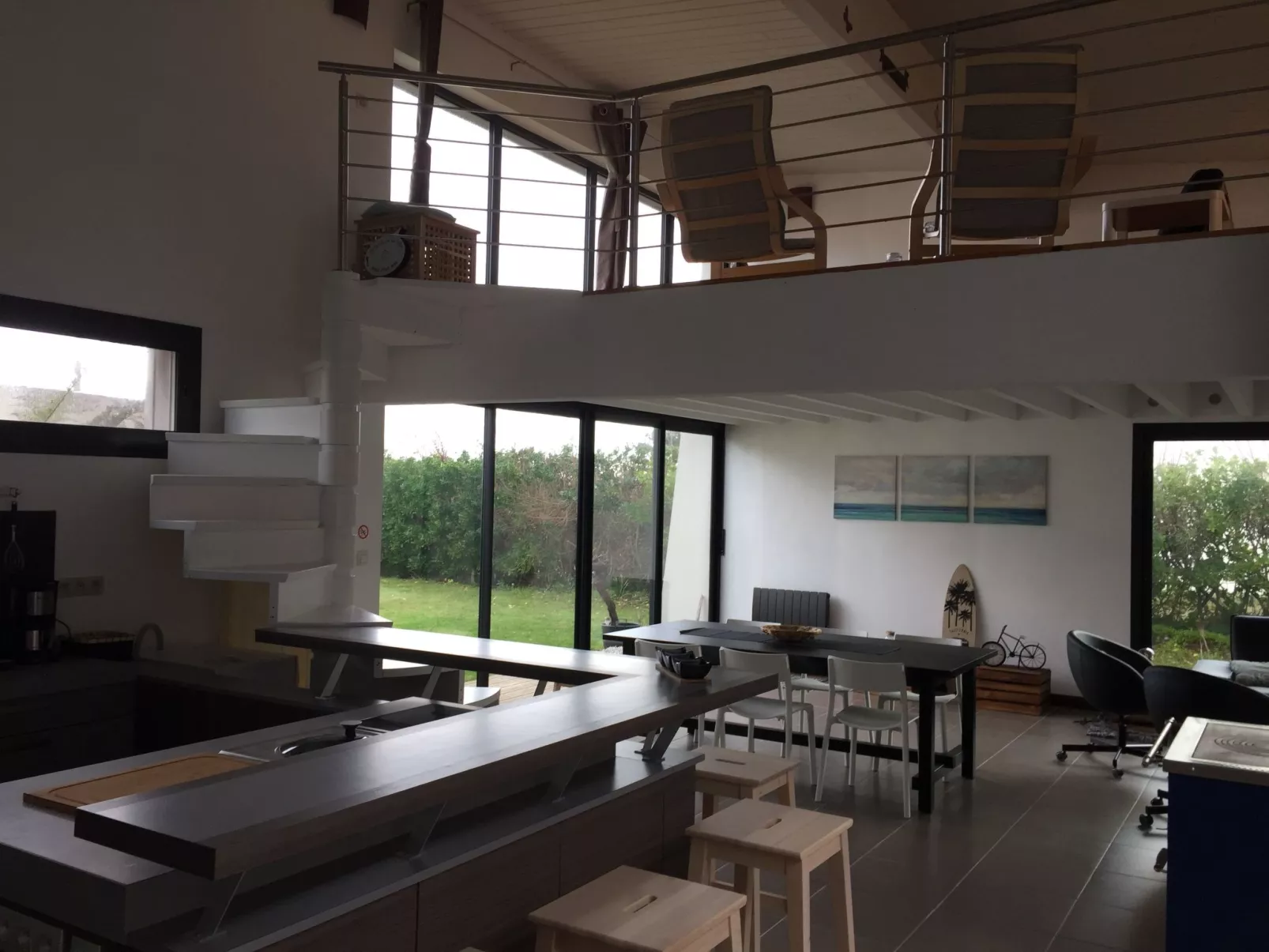 Vakantievilla "Les Prés Salés" (Die gesalzenen Wiesen)-Drinnen