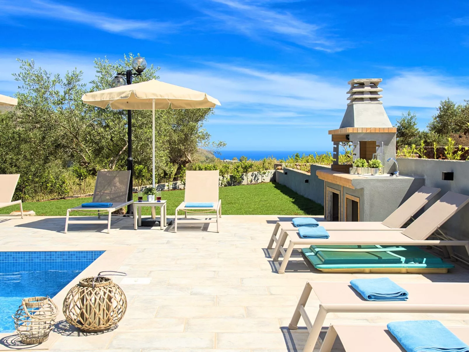 Für 15 Personen in Georgioupolis, Kreta (West-Kreta)-Draußen