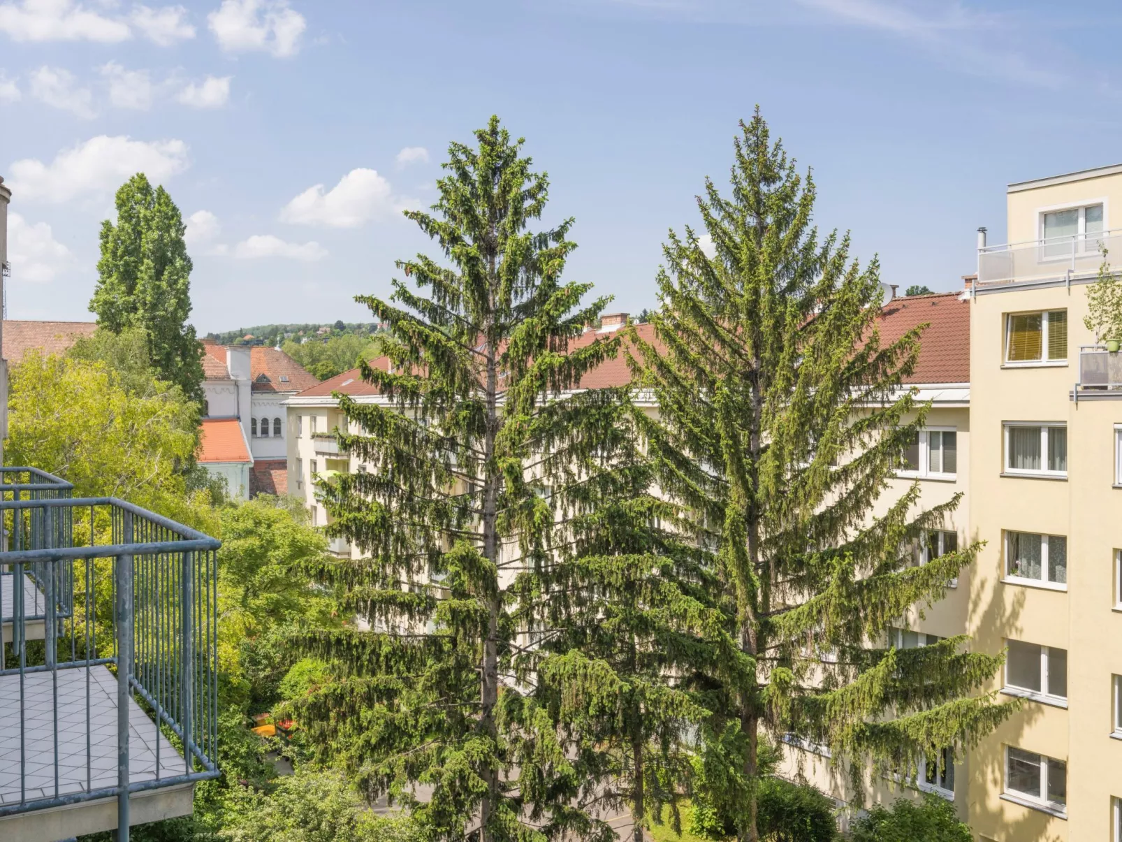 Studioappartement mit Balkon-Draußen