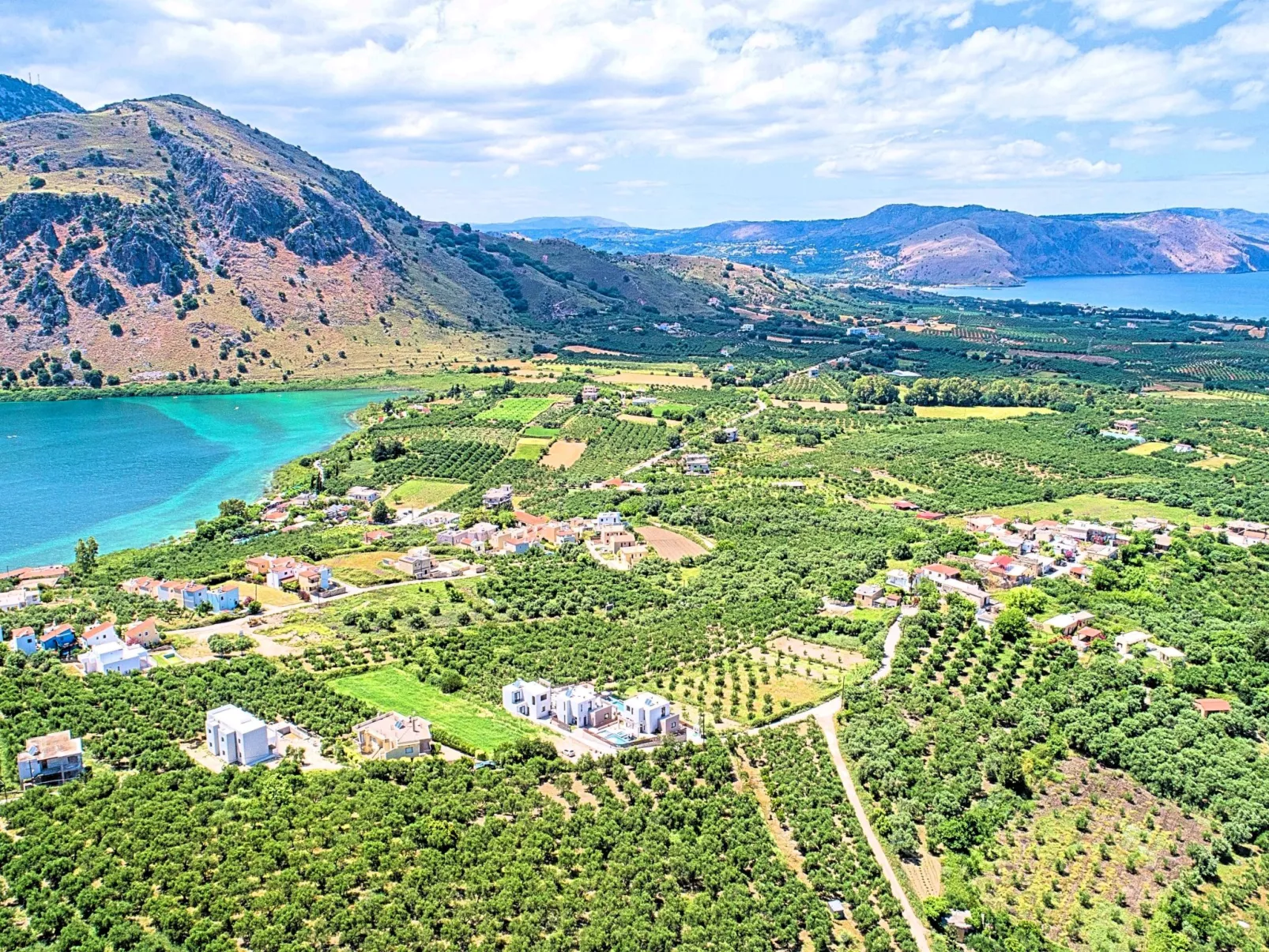 Cretan Sunrise Villa Heated Pool-Outside