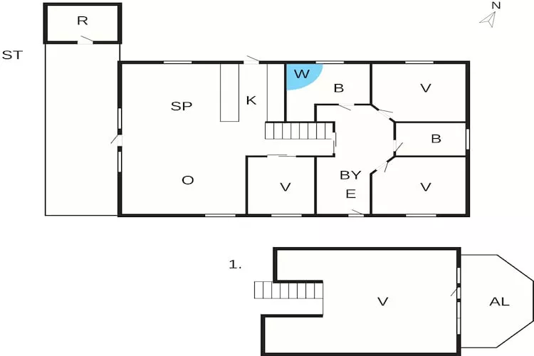 Secluded Retreat near Beach - By Traum Ferienwohnungen-Floor plan