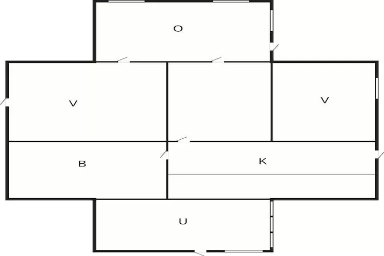 Maison de vacances pour 4 a Allingåbro-By Traum - Plan