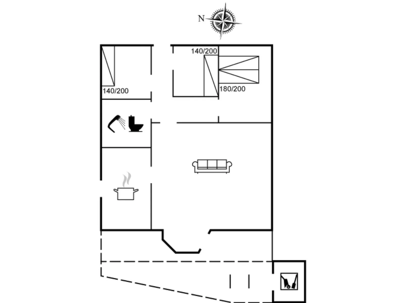 "Bogatin" - 1km from the sea