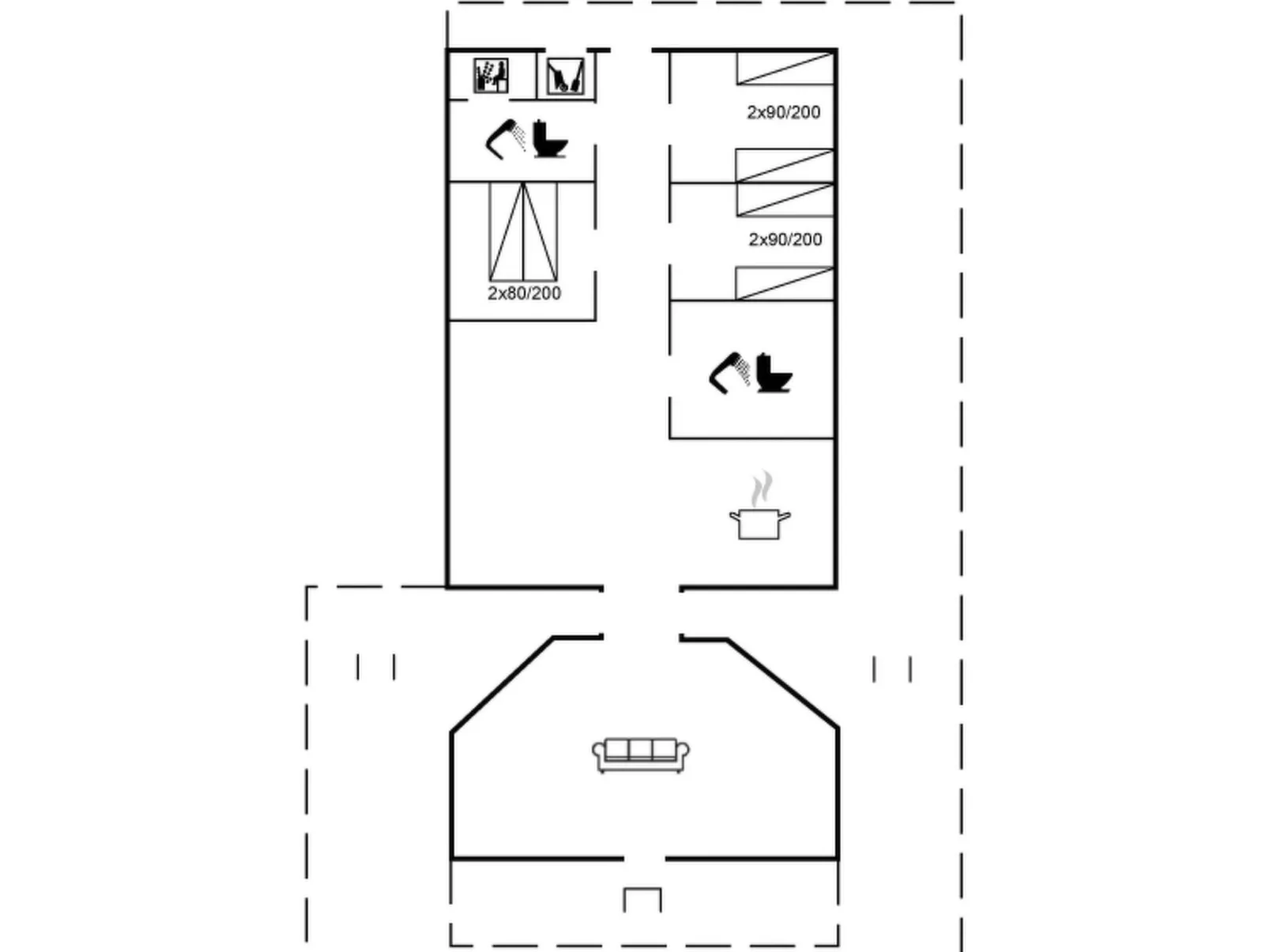 "Janni" - 250m from the sea-Drinnen