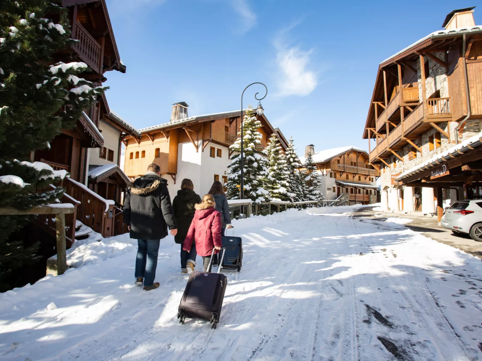 Le Hameau de la Sapinière-Draußen