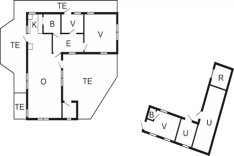 6 person holiday home in Glesborg-By Traum-Floor plan