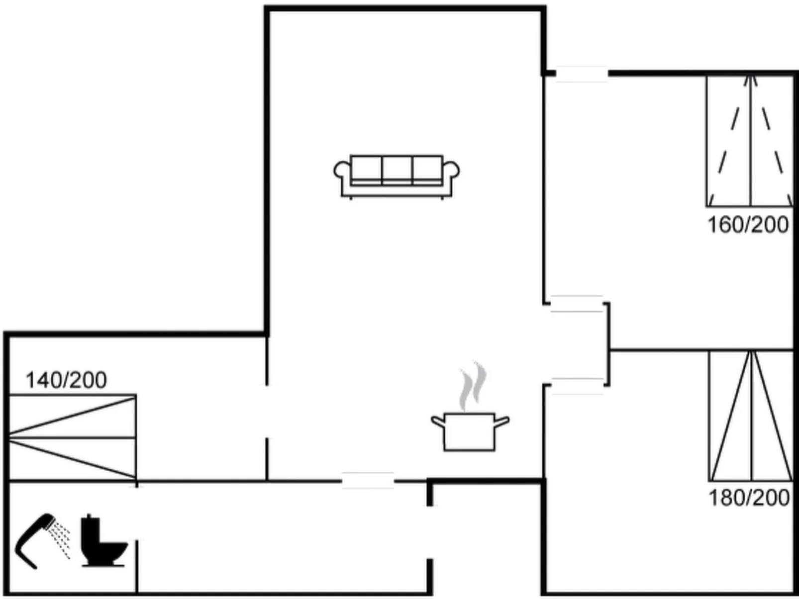 "Bassi" - 650m from the sea