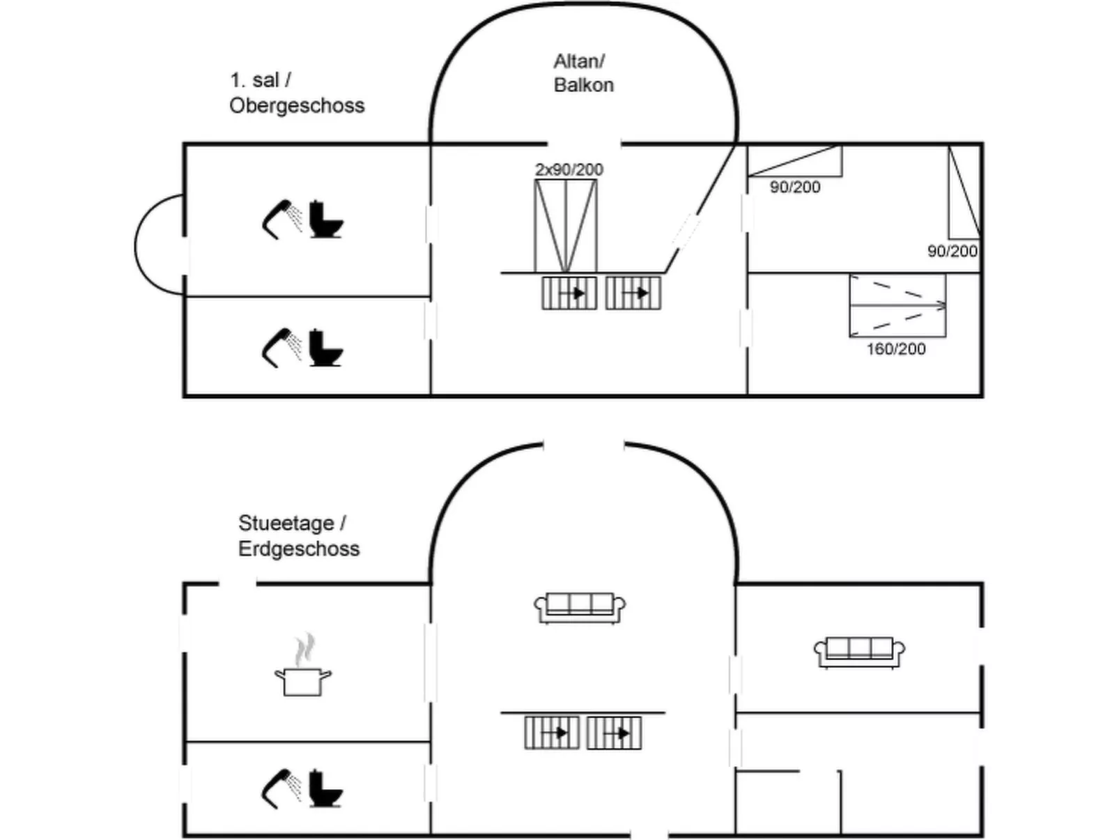 "Herlek" - 450m from the sea