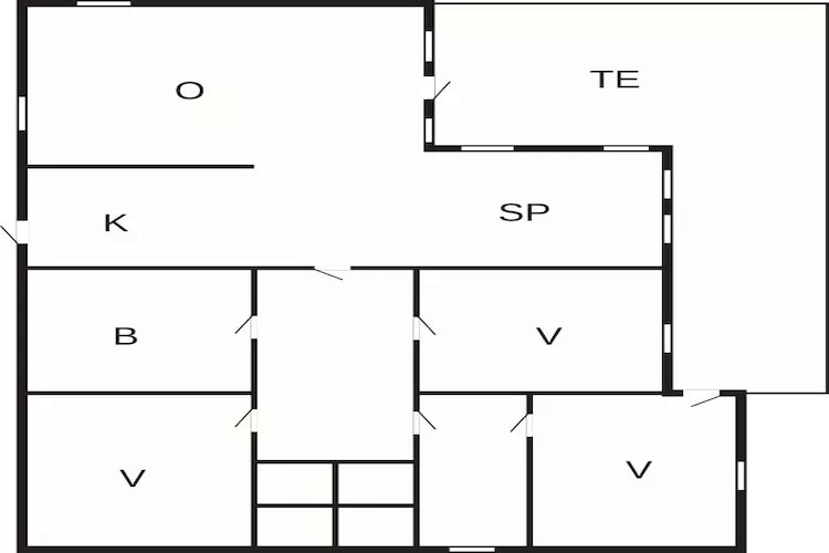 Maison de vacances pour 6 a Brenderup Fyn-By Traum-Plan