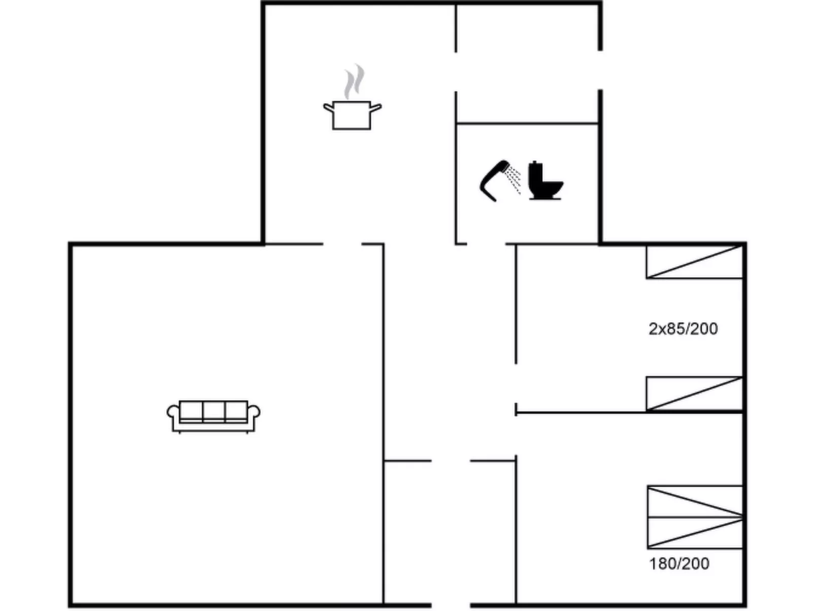 "Satu" - 2km from the sea