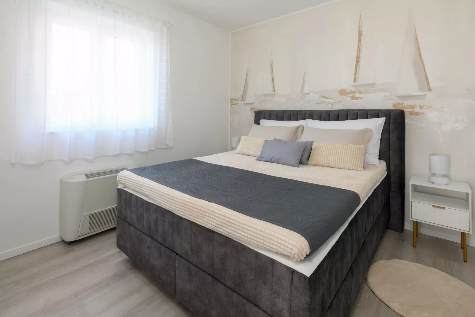 Villa Panorama Dubrovnik (A1) - Deluxe One Bedroom Apartment with Terrace and Sea View-Bedroom