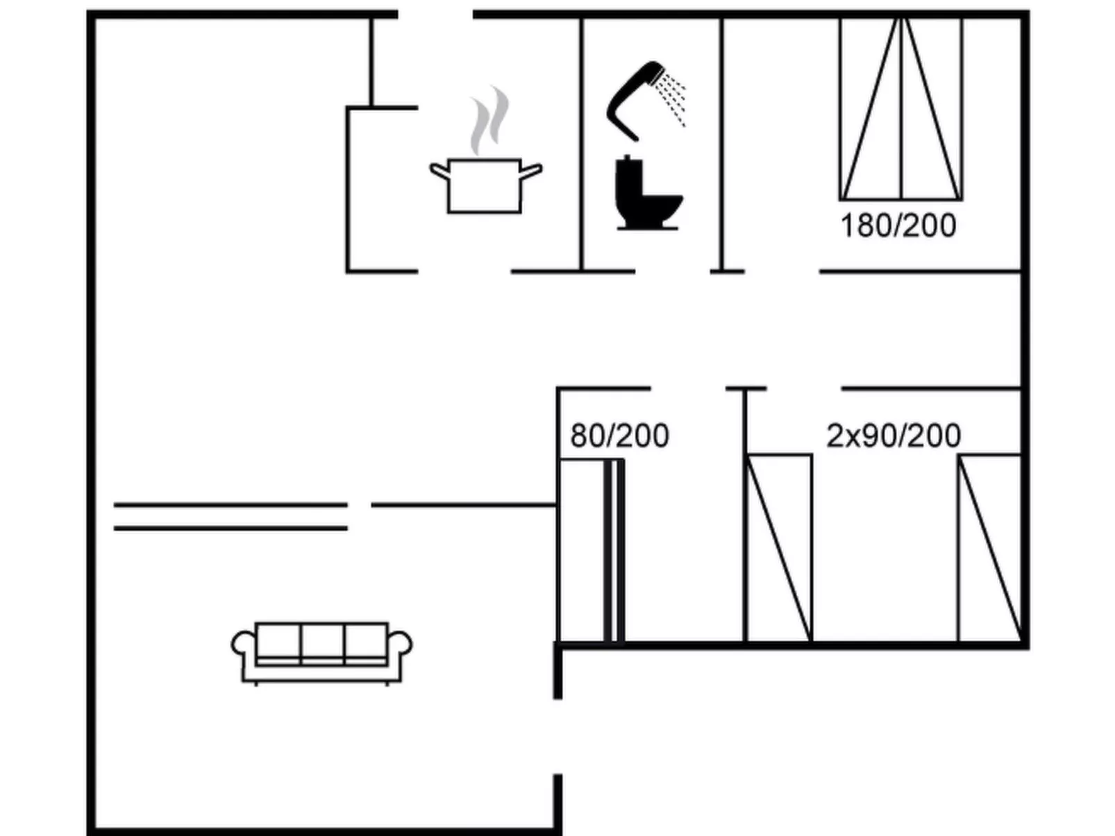 "Hansa" - 3km from the sea