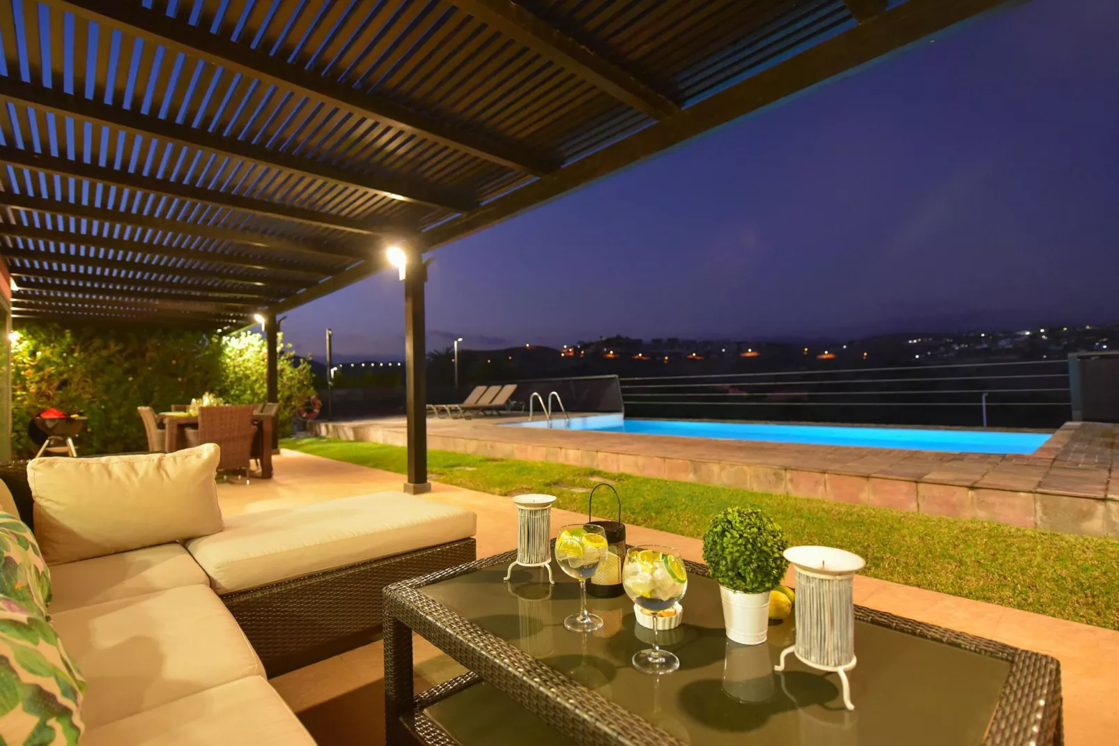 Villa - Salobre Golf 2-Gardens summer