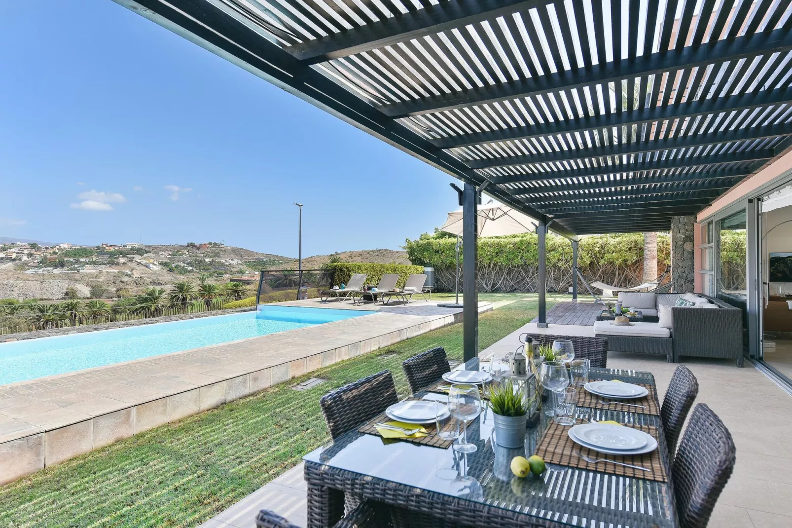 Villa - Salobre Golf 2-Gardens summer