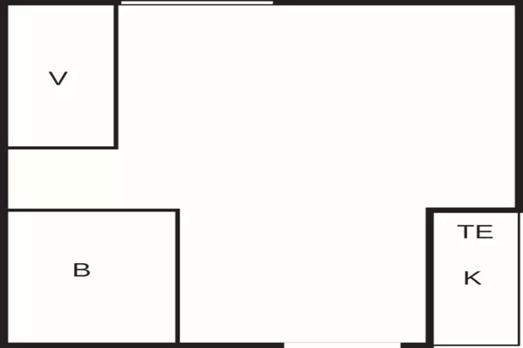Holiday home for 2 in Ansager - Floor plan