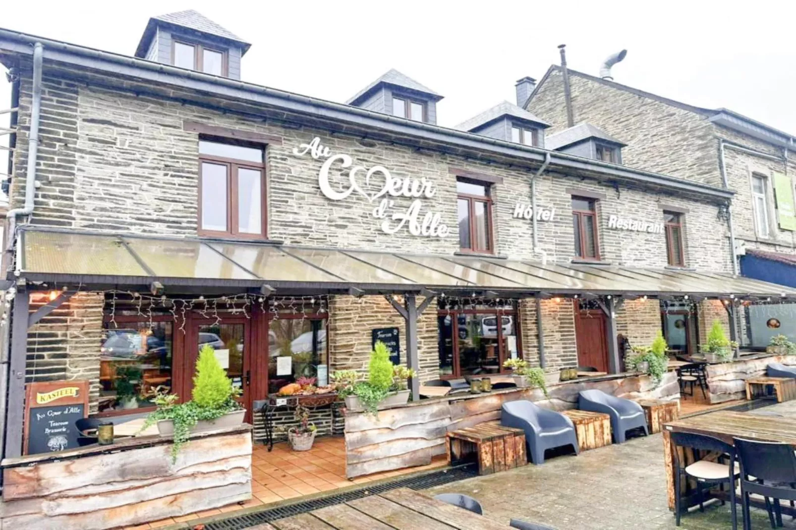 Au Coeur d'Alle - Triple Room with Bathroom