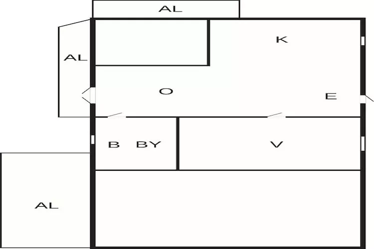 Maison de vacances pour 4 a LUR - Plan