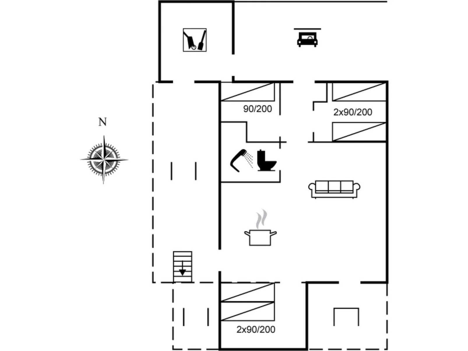 "Assarina" - 15m from the sea