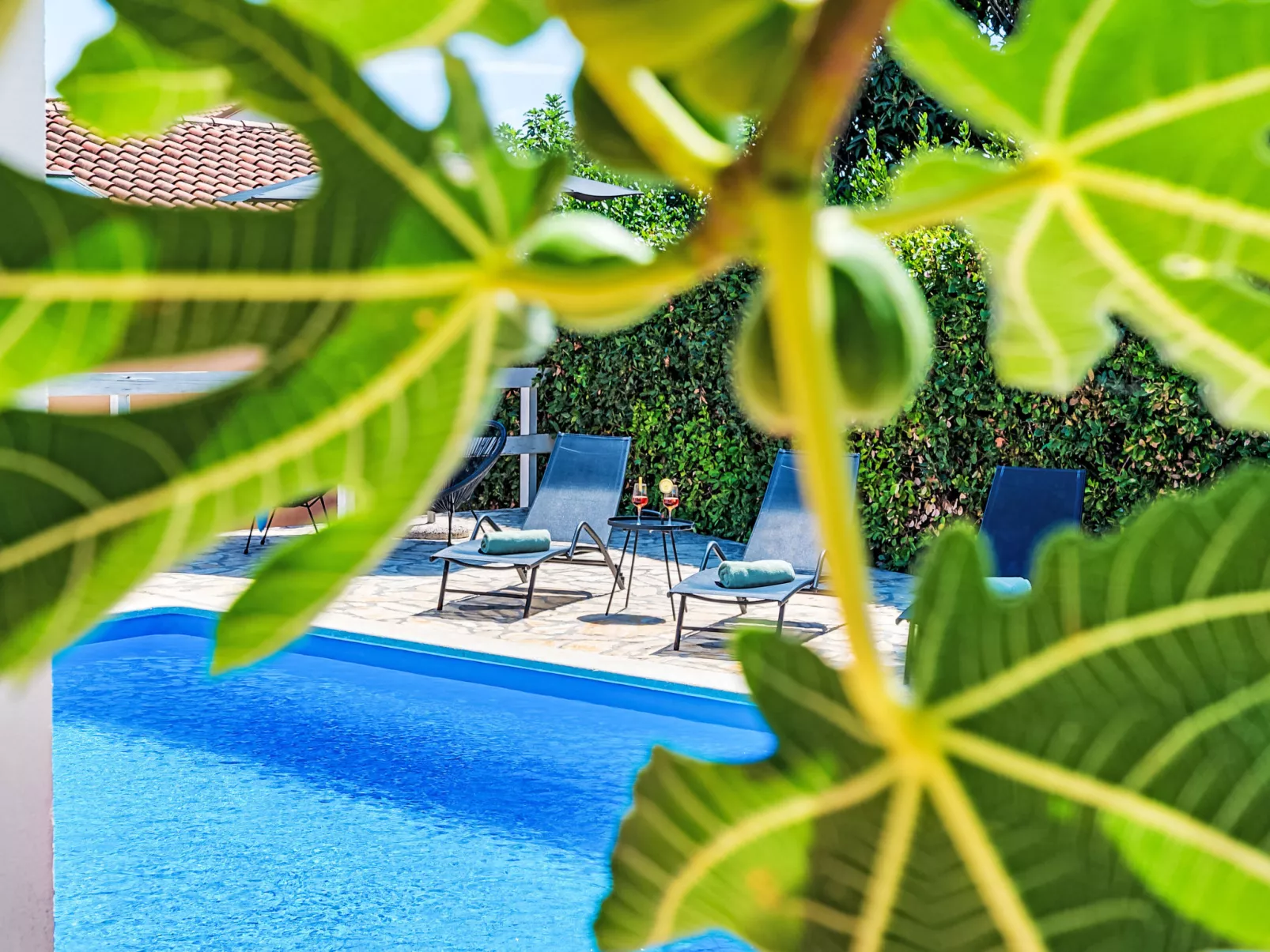 Villa mit Garten, Grill und Terrasse-Outside