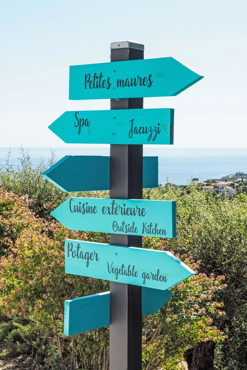 950m vom Meer, herrlicher MEERESBLICK, Pool, Jac-Draußen